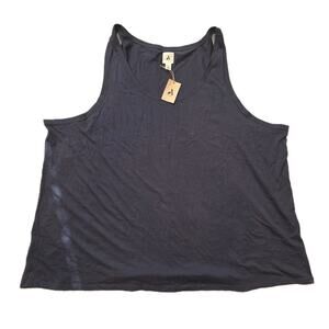 Nwt Amazon Navy Blue Tank Top Sz 6XL
